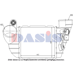 Köp Intercooler av AKS DASIS 487120N till det låga priset 2404,08 kr