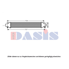 Kjøp Intercooler av AKS DASIS 157021N til den lave prisen 2110,81 NOK