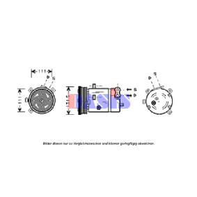 Acquista Compressore aria condizionata da AKS DASIS 850704N a buon mercato per soli 327,42 €