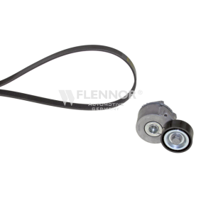Achetez des Jeu de courroies trapézoïdales à nervures FLENNOR F906PK0870 à prix pour 42,44 €