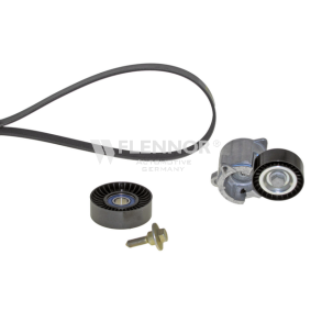 Achetez des Jeu de courroies trapézoïdales à nervures FLENNOR F906PK1725 à prix pour 69,45 €
