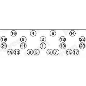 Zylinderkopfschraubensatz HBS255