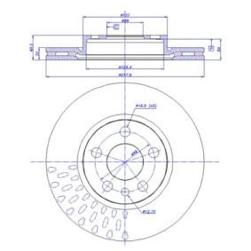 Bremsscheibe von CAR