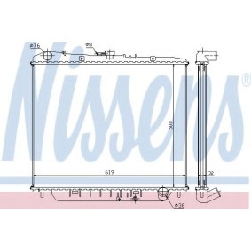 Kühler, Motorkühlung 63002