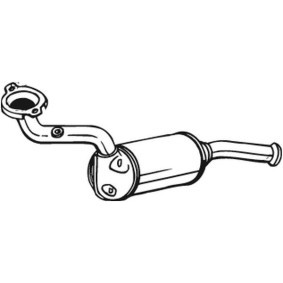 Endschalldämpfer von BOSAL 141-143