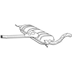 Mittelschalldämpfer von BOSAL