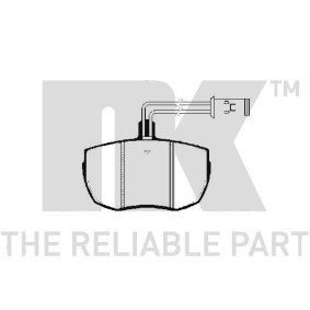Acquista Kit pastiglie freni da NK 224004 a buon mercato per soli 43,97 €