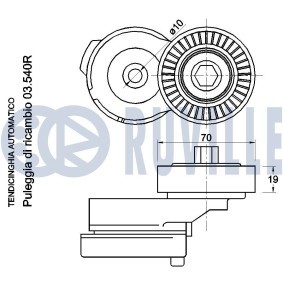 Achetez des Kit de distribution + pompe à eau RUVILLE 55953701 à prix pour 148,88 €