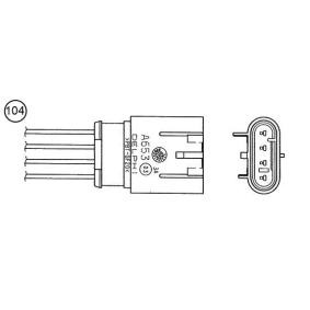 Compre Sonda lambda da NGK 95607 a um preço baixo por 57,84 €
