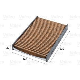 Köp Kupéfilter av VALEO 701018 till det låga priset 286,50 kr