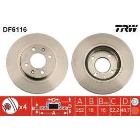 Bremsscheibe DF6116