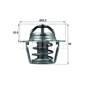 Kühlwasserthermostat von BEHR THERMOT-TRONIK