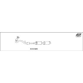 Compre Filtro de partículas de HJS online para TRANSIT Autocarro (FD_ _, FB_ _, FS_ _, FZ_ _, FC_ _) a preços moderados