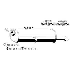 Endschalldämpfer 505178 von ERNST günstig für 94,95 € online kaufen