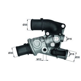 Kühlwasserthermostat von BEHR THERMOT-TRONIK TI 7 87