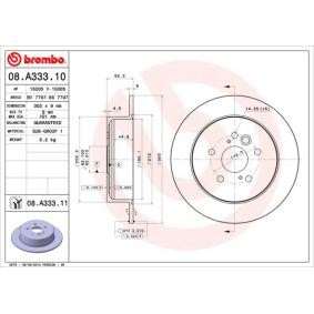 Acquista Disco freno da BREMBO 08.A333.10 a buon mercato per soli 53,83 €