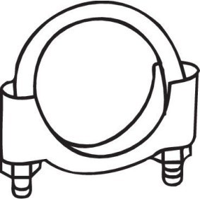 Klemmstück, Abgasanlage von BOSAL für Corsa Mk II (C) Schrägheck (X01) günstig online kaufen