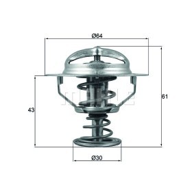 Kühlwasserthermostat von BEHR THERMOT-TRONIK