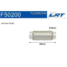 Køb Fleksrør, udstødningssystem af LRT F50200 til den lave pris 139,75 DKK
