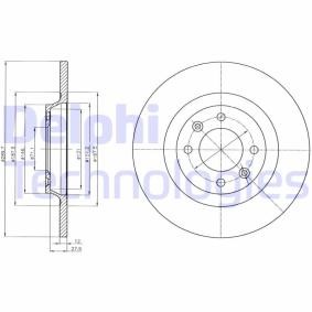 Köp Bromsskiva av DELPHI BG4322 till det låga priset 417,93 kr