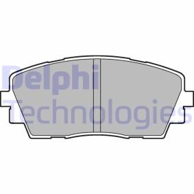 Compre Pastilhas de travão da DELPHI LP2296 a um preço baixo por 24,57 €
