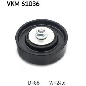Achetez des Galet enrouleur de courroie d'accessoire SKF VKM 61036 à prix pour 38,98 €