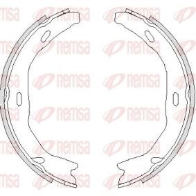 Comprar Zapata de freno de mano de REMSA 4751.00 a bajo precio de 29,17 €