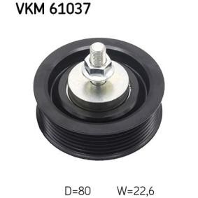 Achetez des Galet enrouleur de courroie d'accessoire SKF VKM 61037 à prix pour 52,17 €
