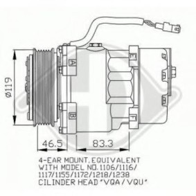 Acquista Compressore aria condizionata da DIEDERICHS 7349000 a buon mercato per soli 333,38 €