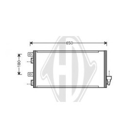 Klimakondensator 8120503 für MINI