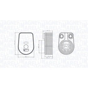 Achetez des Intercooler MAGNETI MARELLI 351319201960 à prix pour 230,88 €