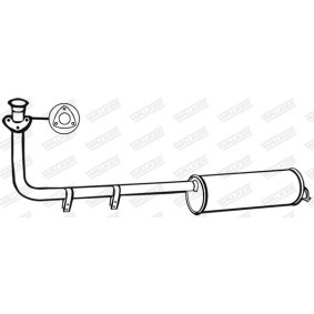 Acquista Marmitta centrale da WALKER 08141 a buon mercato per soli 93,14 €