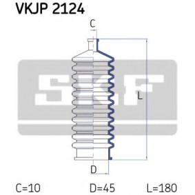 Faltenbalgsatz, Lenkung VKJP 2124