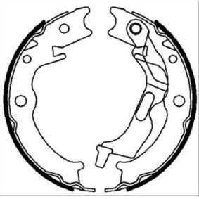 Bremsbackensatz, Feststellbremse C00011ABE