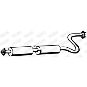 Mittelschalldämpfer 12341