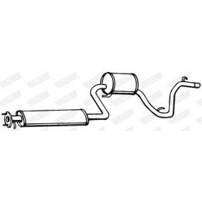 Endschalldämpfer 16391 von WALKER günstig für 31,42 € online kaufen