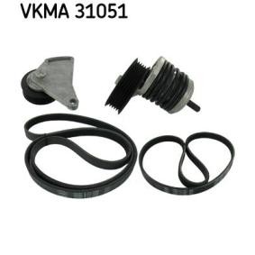 Acquista Kit Cinghie Poly-V da SKF VKMA 31051 a buon mercato per soli 117,75 €
