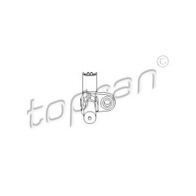 Drehzahlsensor, Motormanagement für RENAULT von TOPRAN