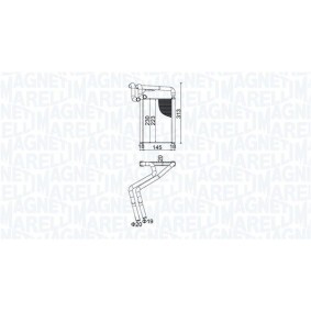 Achetez des Radiateur du moteur MAGNETI MARELLI 350213143300 à prix pour 234,45 €