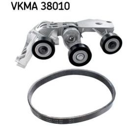 Achetez des Jeu de courroies trapézoïdales à nervures SKF VKMA 38010 à prix pour 132,38 €