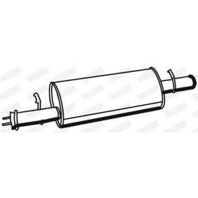 Mittelschalldämpfer von WALKER 19608