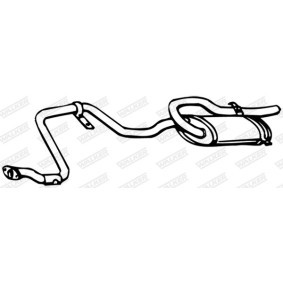 Endschalldämpfer von WALKER 03795