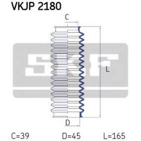 Faltenbalgsatz, Lenkung VKJP 2180