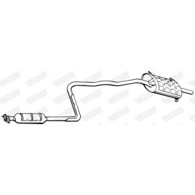 Endschalldämpfer 14780 von WALKER günstig für 97,05 € online kaufen