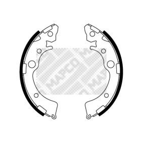 Compre Maxilas de travão de MAPCO online para INTEGRA três volumes (DB6, DB7, DB8, DB9) a preços moderados
