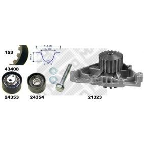 Achetez des Kit de distribution + pompe à eau MAPCO 41408 à prix pour 134,40 €