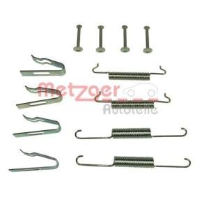 Comprar Juego de accesorios, zapatas de freno de estacionamiento de METZGER 105-0027 a bajo precio de 19,05 €