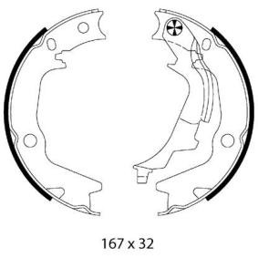 Comprar Zapata de freno de mano de METZGER MG 227 a bajo precio de 28,13 €