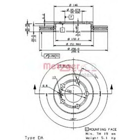 Bremsscheibe 24690 V für FABIA Stufenheck (6Y3) für 49,99 CHF