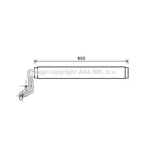 Ölkühler, Lenkung für VW von AVA COOLING SYSTEMS